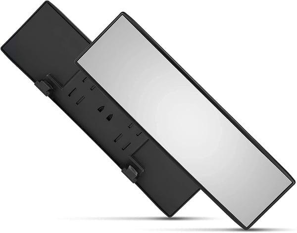 Universal Interior Clip On Panoramic Rearview Car Wide Angle Mirror