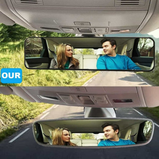 Universal Interior Clip On Panoramic Rearview Car Wide Angle Mirror