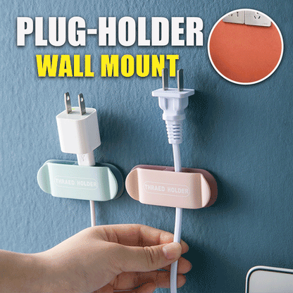 Plug-holder Wall Mount (4pcs)