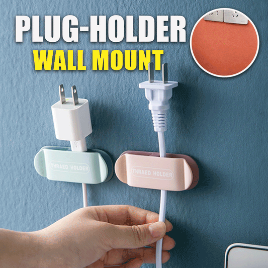 Plug-holder Wall Mount (4pcs)