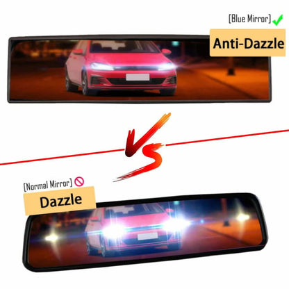 Universal Interior Clip On Panoramic Rearview Car Wide Angle Mirror