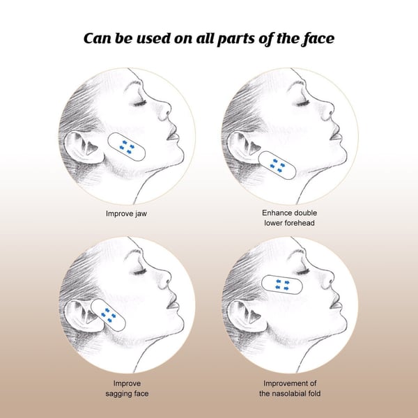 Invisible Face Lifter Tape Has a delicate V face