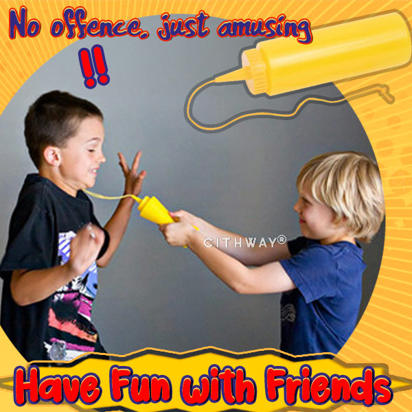 Cithway® Squeeze-Surprise Ketchup Prank Bottle