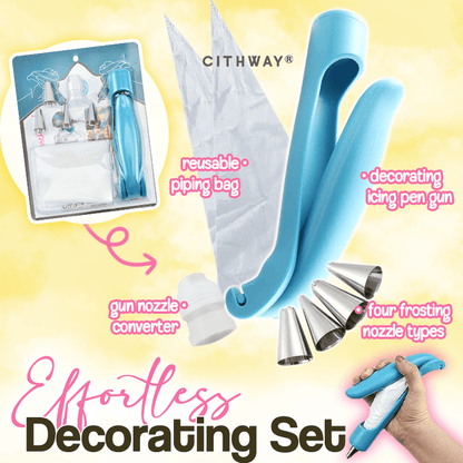 Cithway® Cake Decorating Piping Pen Tool and Nozzle Set